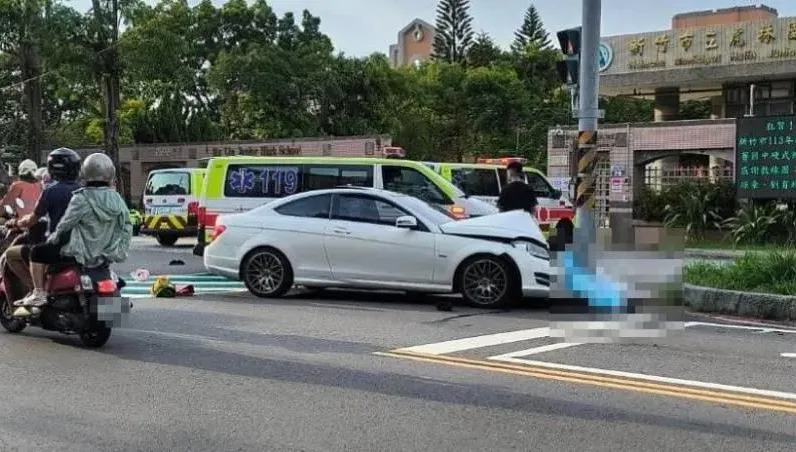 快訊/抓回來了！新竹賓士男疑毒駕釀1死6傷　落跑30歲女傷者是詐欺通緝犯