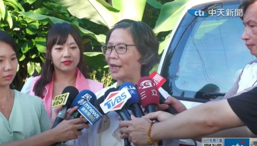 朱亞虎陳情信上提「蔡姊」　蔡壁如稱中秋講個冷笑話：搞不好是蔡英文前總統