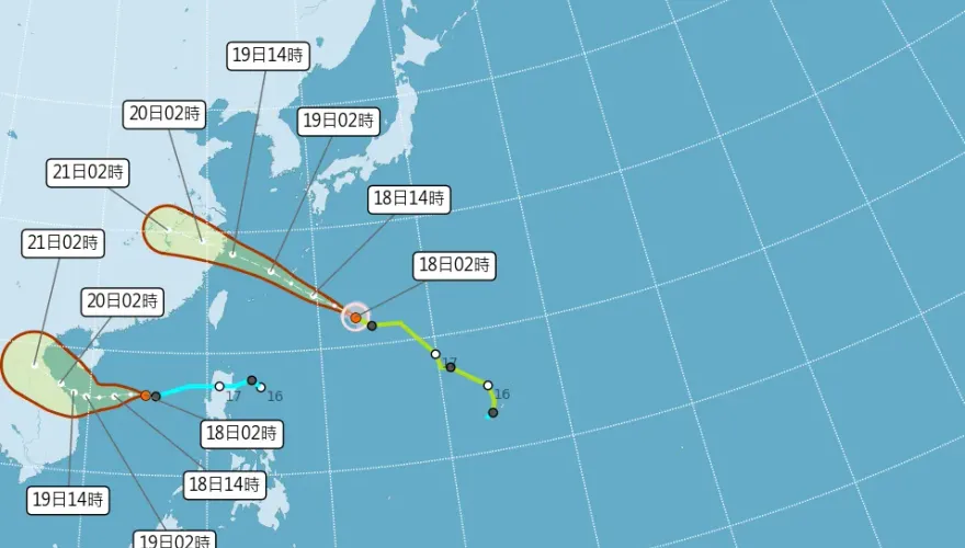 新颱風「蘇力」今將生成！最新預測路徑曝　大雷雨連炸5天