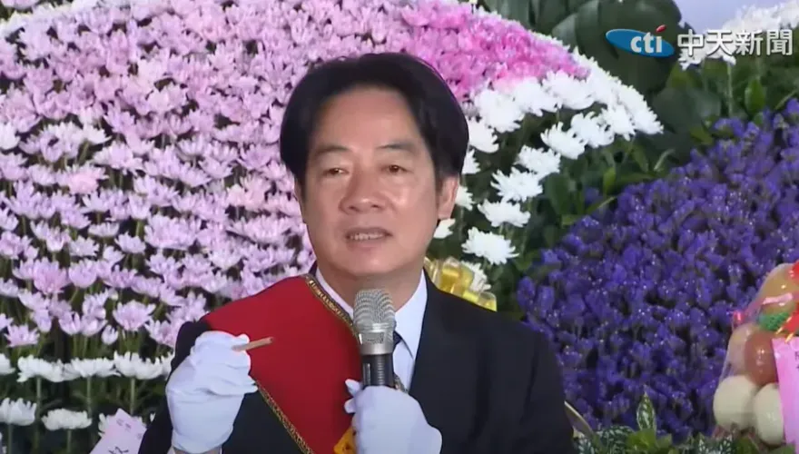 賴清德成殯葬業者網站的「點主」代表　黃揚明佩服喊1句