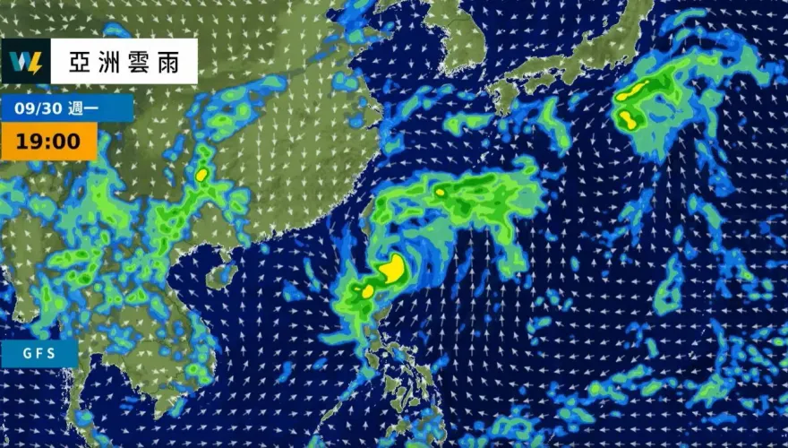 準颱風「燕子」恐發布警報！　風雨高風險範圍曝