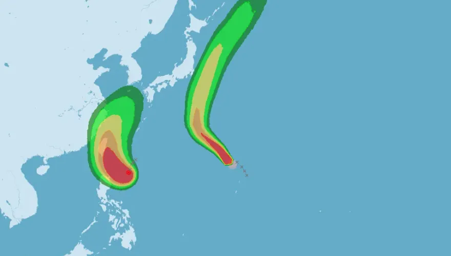 山陀兒最快今生成！強度恐比中颱更強「暴風圈罩全台」　北、東部暴雨躲不掉