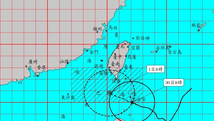 粉專預測「颱風假」明上半天7縣市被點名！是否連三放？　氣象署揭關鍵因素
