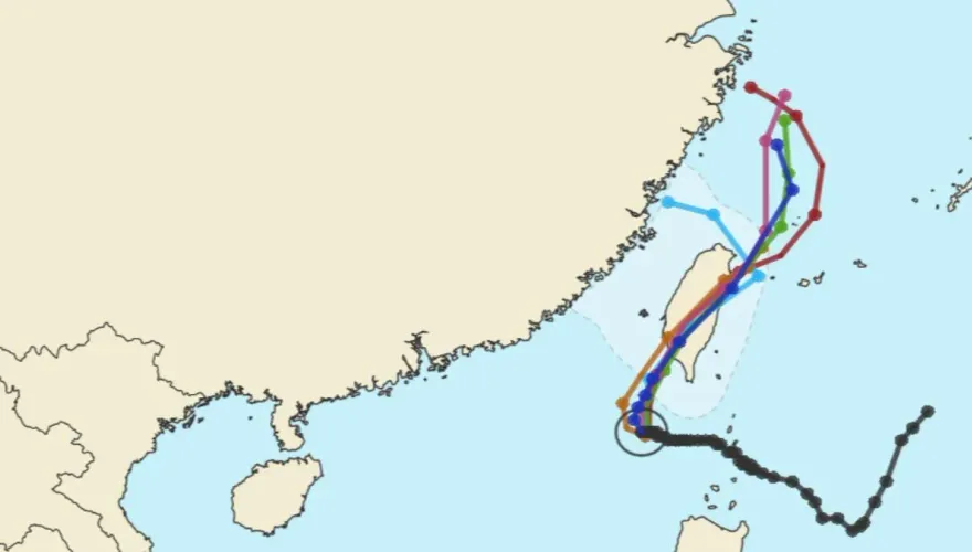 山陀兒「S型迴轉」二度撲台？　日本警告：恐升級「大型猛烈颱風」