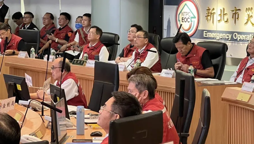 快訊/新北市深夜納入海警範圍　侯友宜指示提前疏散撤離原民聚落