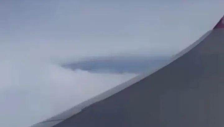 獨/返台班機拍到山陀兒「颱風眼」？　氣象主播戴立綱稱影片造假：條件不符合