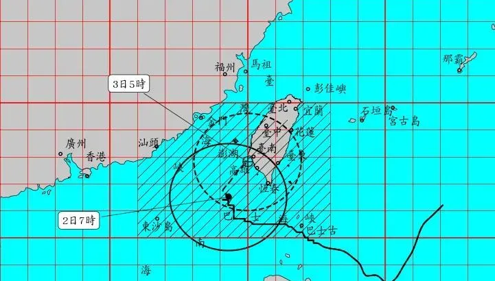 山陀兒轉中颱仍有威脅性！最快今深夜登陸　風雨最猛時間曝