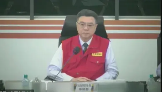 中颱山陀兒牛步罕見路徑　卓榮泰坐鎮災變中心連線3綠首長