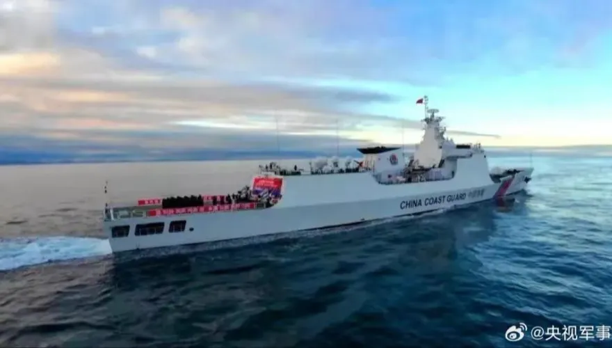 首入北極海！陸海警艦艇偕同俄船巡航　稱積極參與國際和地區海洋治理