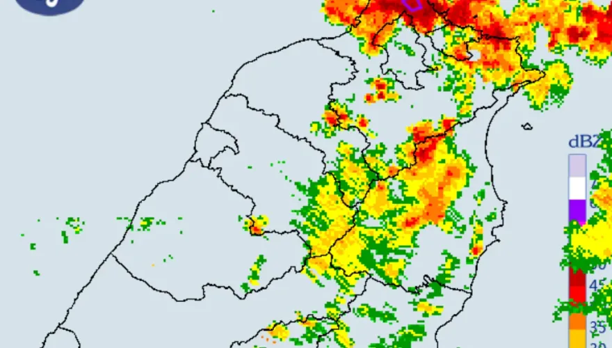 快訊/大雷雨狂炸2地區！國家警報大響　當心9級以上強陣風