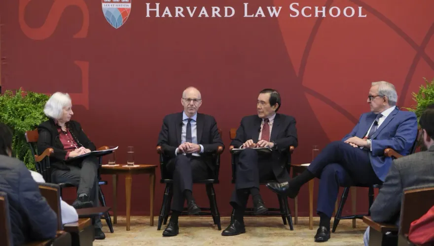 馬英九哈佛大學演說　呼籲賴清德放棄「新兩國論」