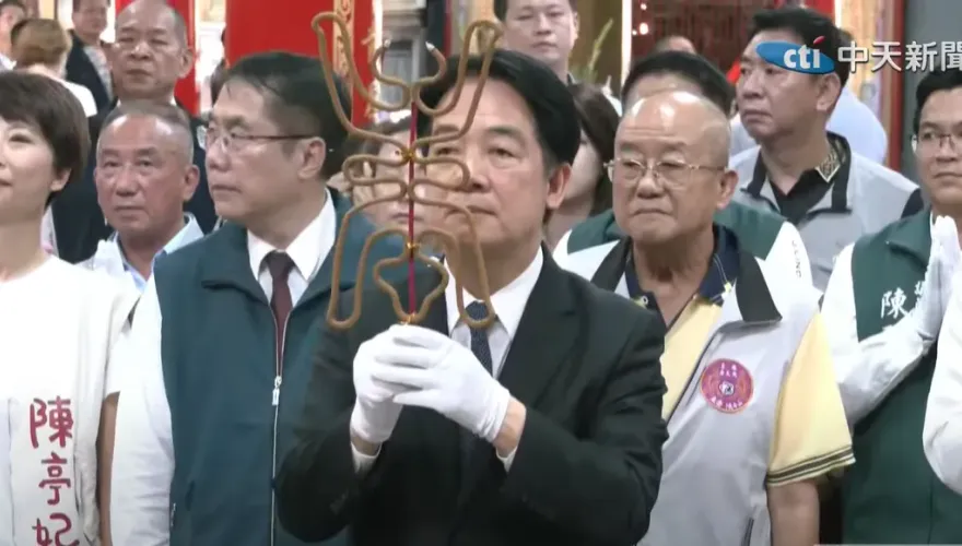 影/故鄉新北金山萬里大淹水不回去勘災？賴清德台南參香急喊：已安排明天去