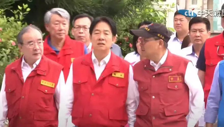 賴清德拋「祖國論」掀爭議　隔天媒體訪問裝沒聽到！靠司儀解圍：聚焦勘災喔