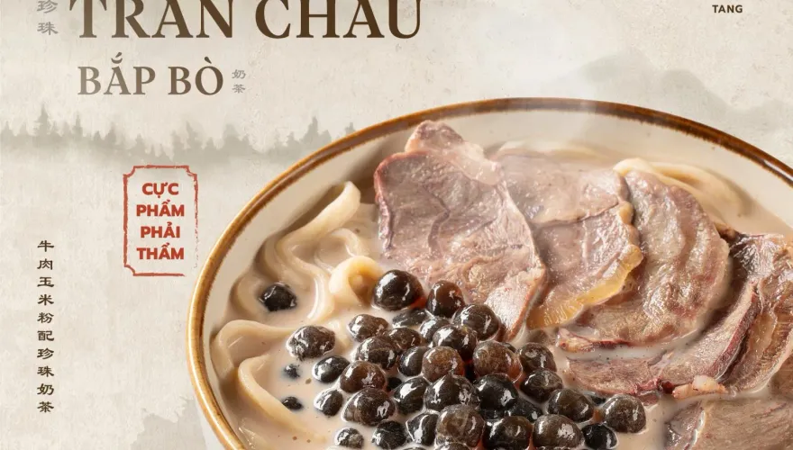 越南飲料店推獵奇「珍奶牛肉麵」　網友崩潰：根本激怒台灣人
