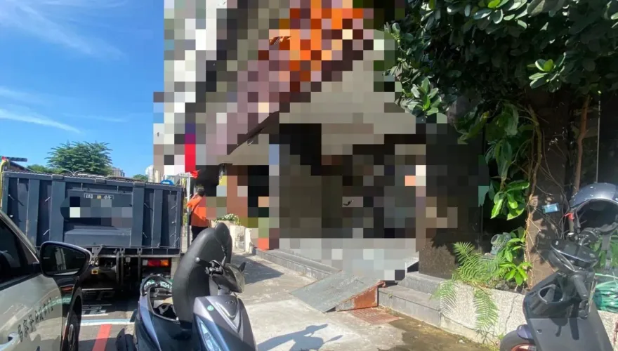 快訊/台中35歲男員工陳屍商旅休息室　現場發現水果刀