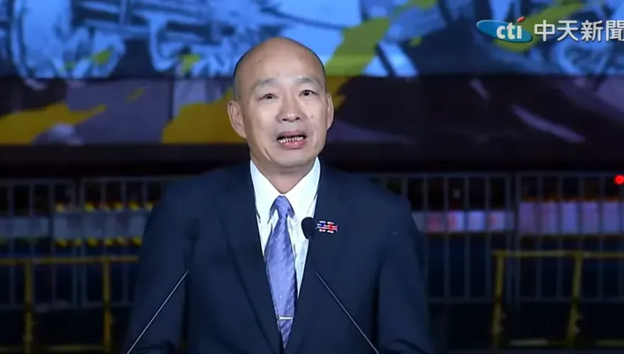 首次參加國慶光雕展演　韓國瑜難掩興奮：讓光榮的十月份像愛國嘉年晚會