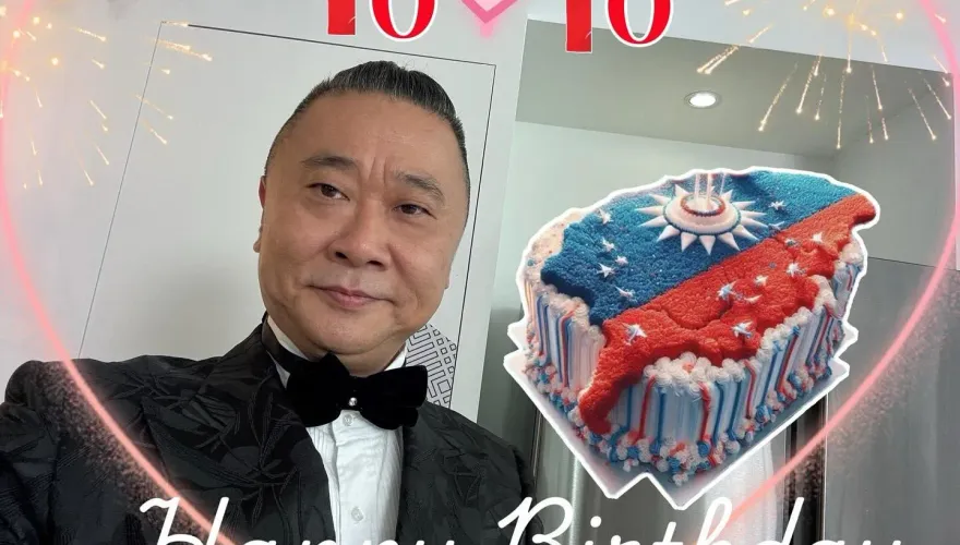 邰智源賀雙十國慶！嗨喊「我的國家」吸萬讚　網推爆：真男人