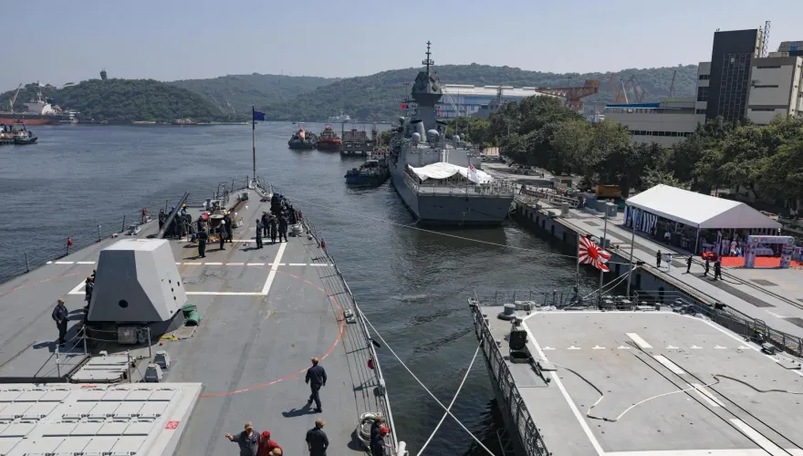 印度馬拉巴爾24聯合演習登場　美澳日海軍艦艇共同參演