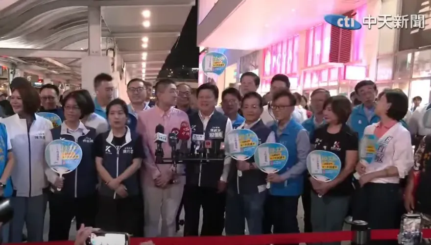 謝國樑罷免案決戰倒數！藍白大咖齊赴基隆「挺善樑」