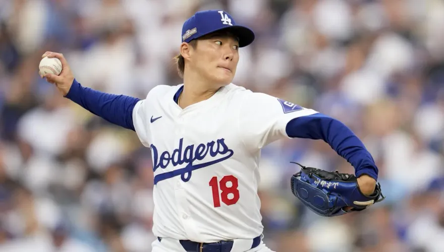 快訊/道奇晉國聯冠軍戰！山本由伸5局無失分　美媒讚：「果然值100億身價」