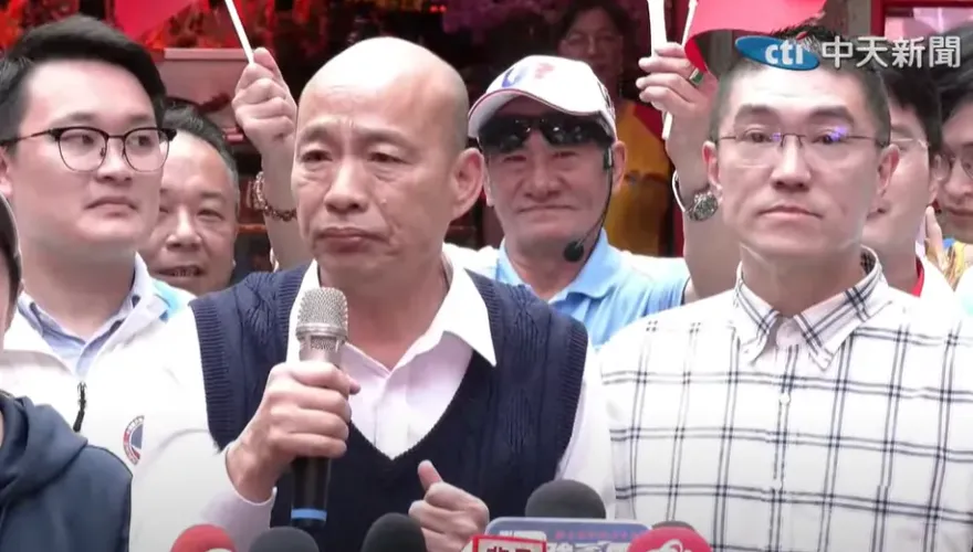 影/韓國瑜太狠了！問罷樑大玩地獄梗「他去選總統了嗎」　謝國樑笑噴反應曝