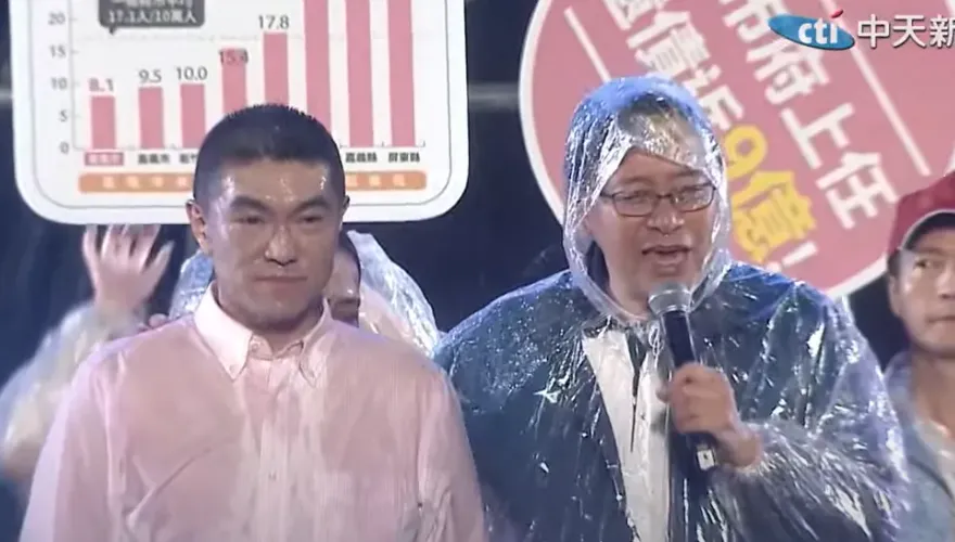 大雨澆不熄挺謝國樑的熱情！張善政：基隆有難桃園一定來幫忙
