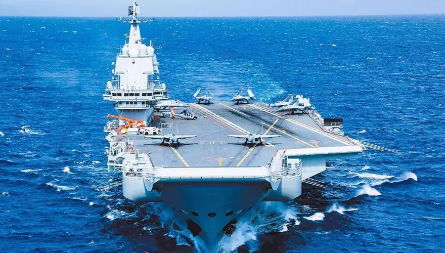 影/大陸雙航母合璧為「2024利劍B」做準備？退役中將曝解放軍戰術布局