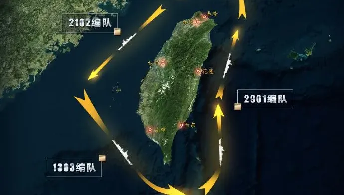 快訊/地點曝光！福建海警在東引島、馬祖島附近海域進行圍台巡查