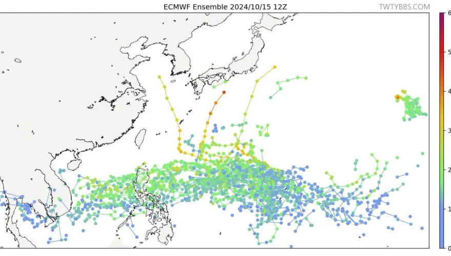 下週恐有1、2個颱風生成！氣象粉專：有機會間接影響台灣