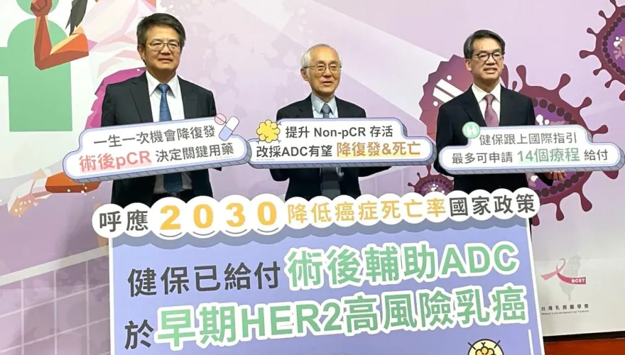 腫瘤拿掉就沒事？早期HER2乳癌術後「病理未完全緩解」　復發風險飆2倍