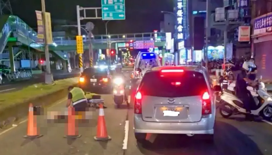 公司就在對面！新北派遣男疑穿越馬路遭撞亡　母接死訊心碎