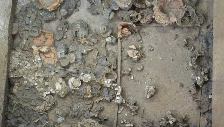 河南發現距今約5000年大墓　料為古國君主墓葬