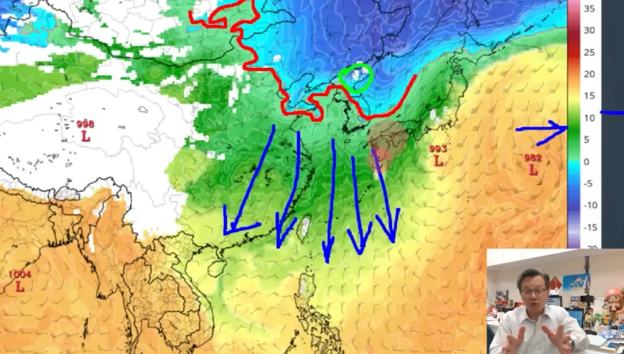 東北季風來了！戴立綱曝北部10/28迎最冷時刻　秋颱進度揭曉