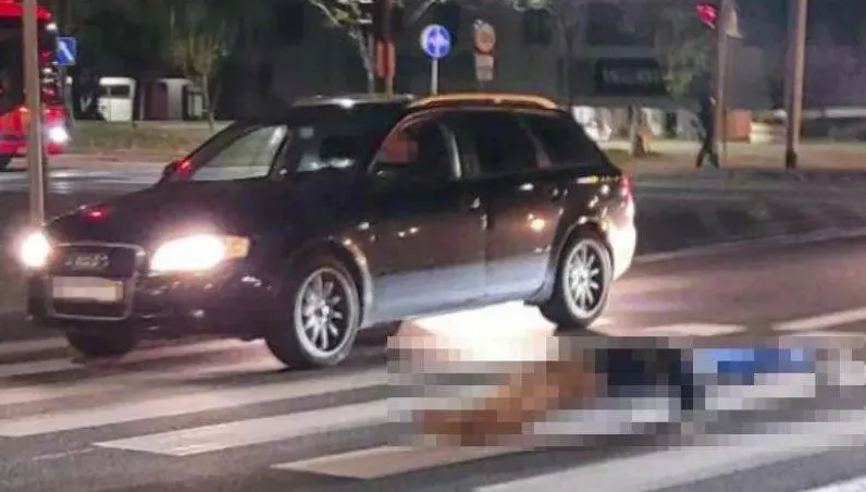 驚悚當街「棄屍」事件！　他開車驚見「路中間躺個人」...真相曝