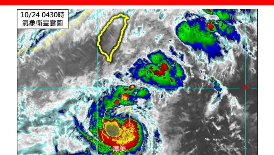 今風雨浪最大！颱風環流+季風「輻合共伴」　雨彈炸到明早