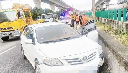 提前繞道！國1南向內壢段追撞事故　車流紫爆回堵5公里