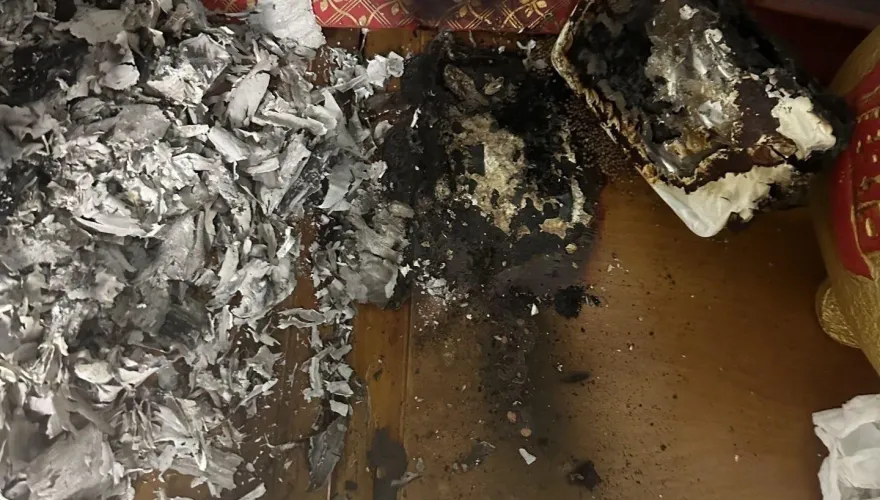 家差點沒了！小米行動電源半夜突爆炸　陸女怒：半年只用過2次