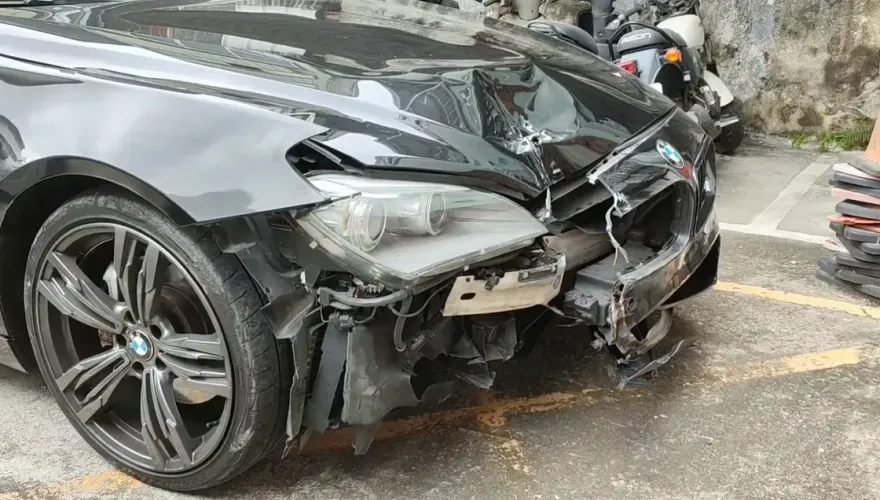 影/橫衝巷子活活撞死人！台中18歲男開BMW肇逃落網　又是無照屁孩