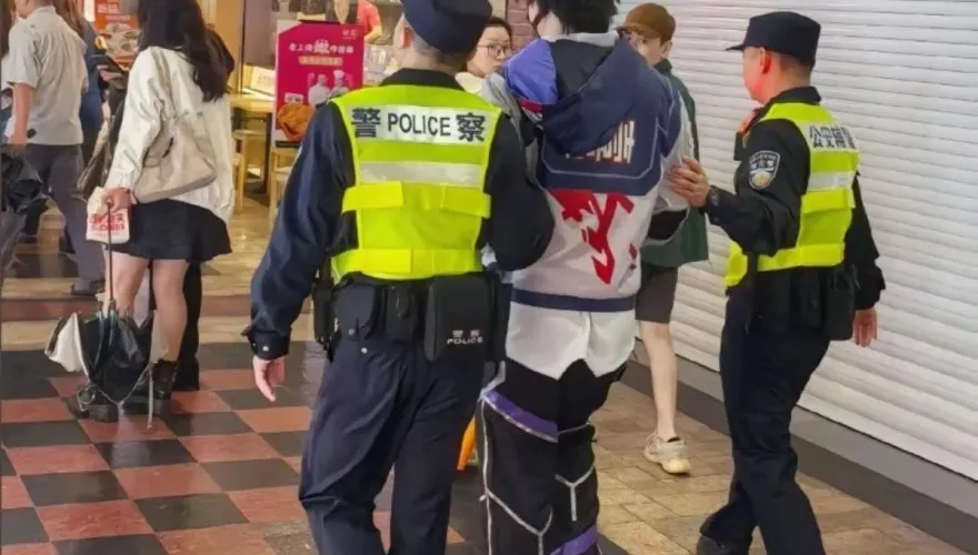 禁止搞鬼！上海管制萬聖節變裝活動　巨鹿路沿街部署大批警力