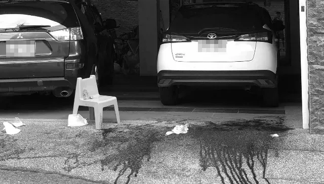 準備送上學！台中40歲爸自家騎樓遭陌生男砍3刀見骨　小孩全程目睹