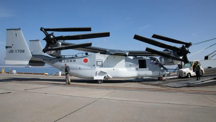 日本V-22傾斜旋翼機飛安事件　張延廷點出該型機易受側風影響