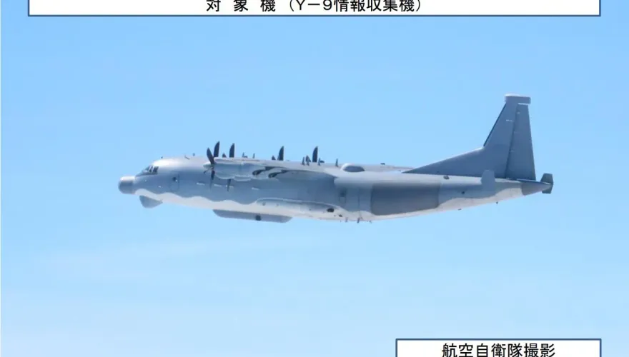 解放軍運9、無人機　日本沖繩附近海域連續出沒