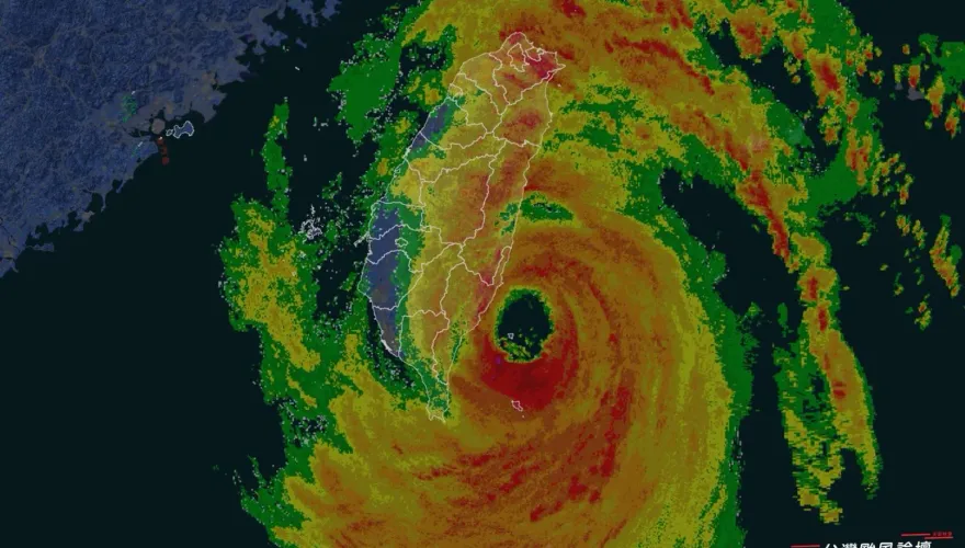 3地防「17級以上」風勢！　康芮最新實際測得風力排行曝光