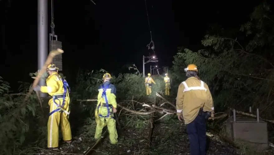 不只颱風害釀禍！北北基11/1台鐵列車大誤點 　號誌員操作失誤將懲處