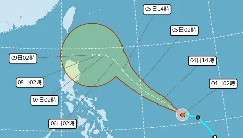 颱風銀杏侵台機率？將現共伴效應？吳德榮釋疑　最新各國路徑出爐