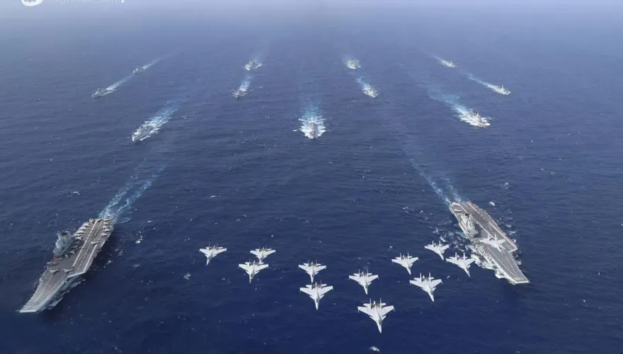 大陸部署艦艇驚人　前國防部官員：只是展現威懾