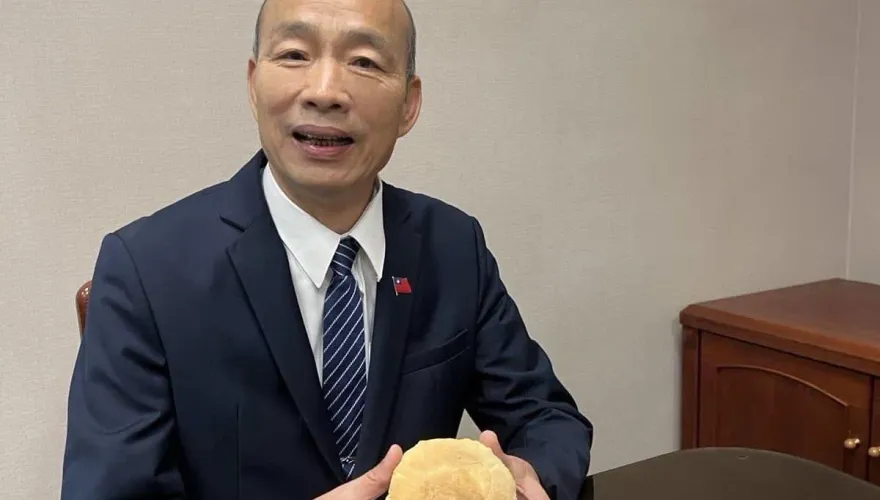 再次分享庶民美食！韓國瑜秀照片大呼「好久沒吃到」　網盛讚：童年好味道