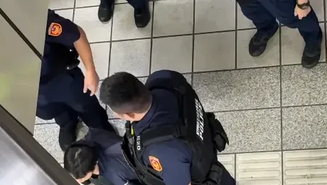 北捷女揮刀傷人！新北捷運聯合警方加強巡邏　遏止悲劇再發生