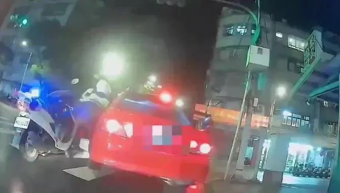 影/抓到了！土城27歲男拒檢撞警逃逸　警3小時火速逮人