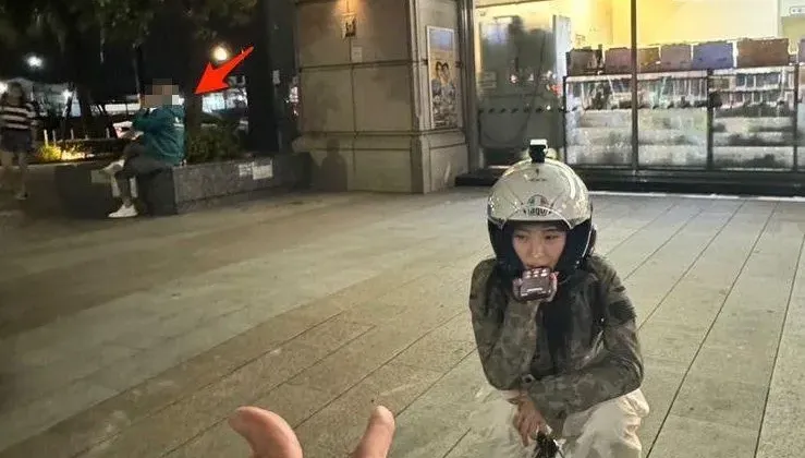 影/綠衣人身分曝光！李多慧疑遭狗仔跟蹤　警：將通知到案